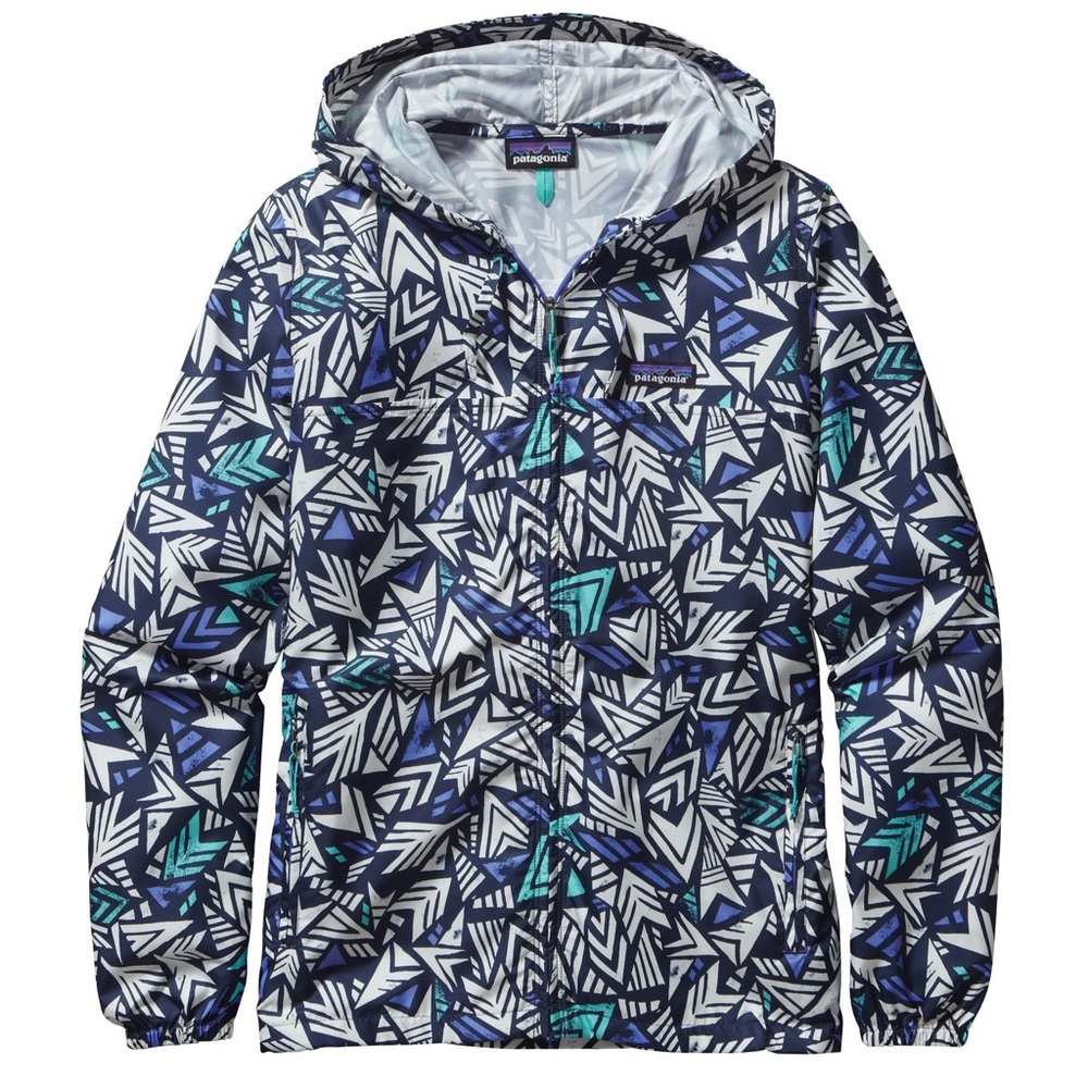 Patagonia. Light & Variable™ Hoody. -Quiver & Quill Grande/Navy. Size Small.